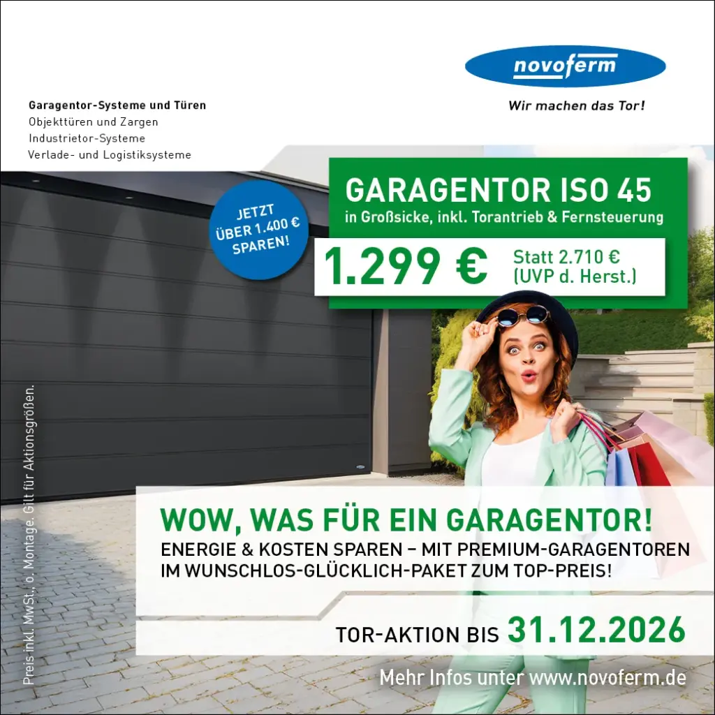 Sektionaltor ISO 45